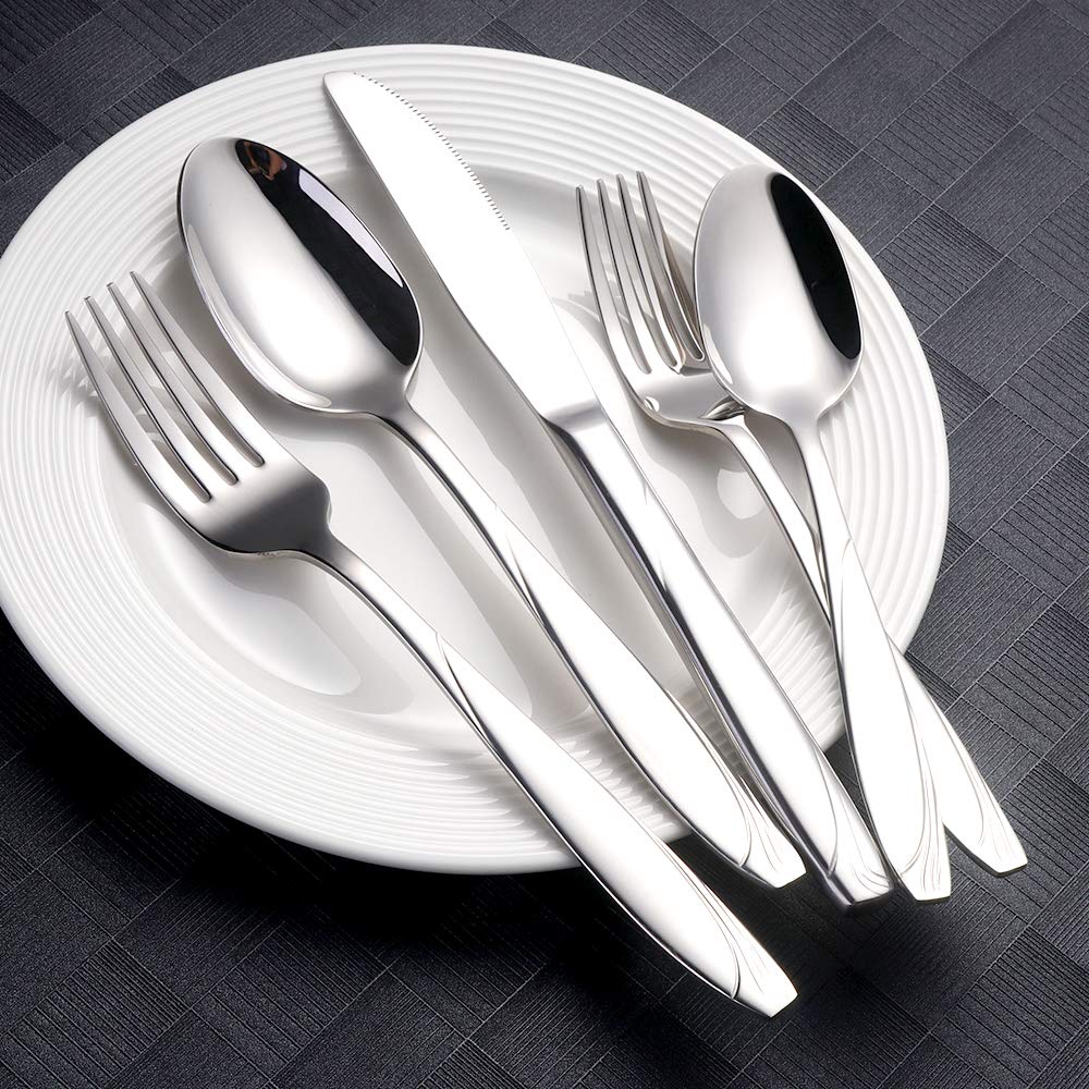 Amazon | Do Buy カトラリーセット 5本セット シルバー 洋食器